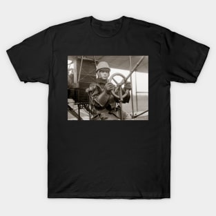 Young Aviator, 1912. Vintage Photo T-Shirt